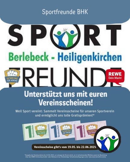 Rewe Scheine für Vereine 2025
