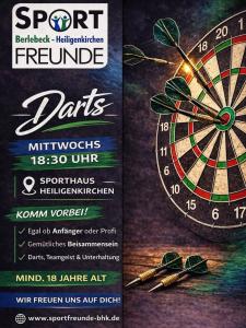 DARTS STARTET bei den Sportfreunden BHK